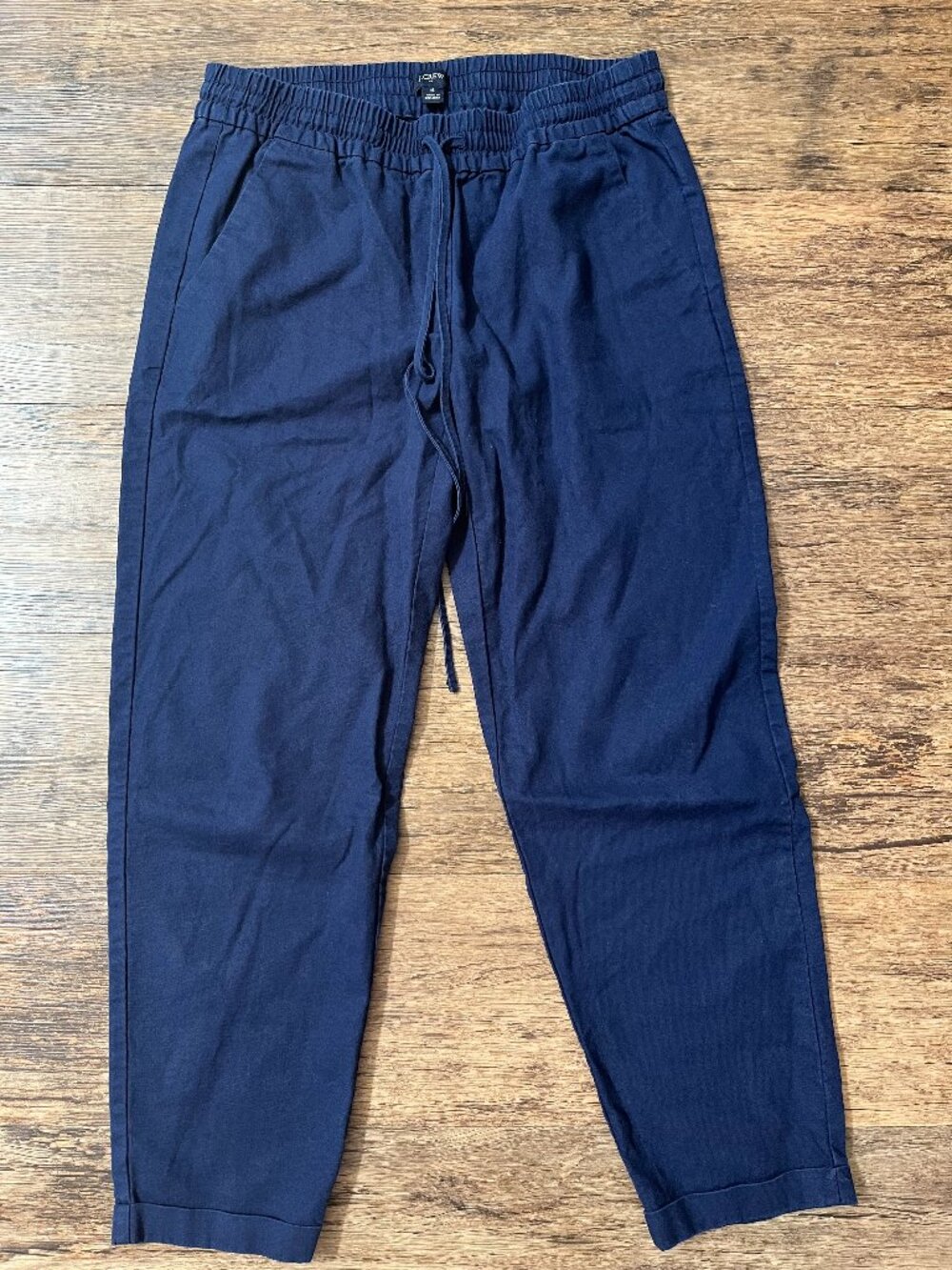 J. Crew Blue Linen Pants - Women's S